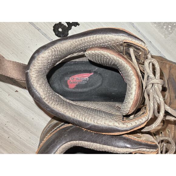 Red Wing 6692 Truhiker Safety Toe Work Boots Men's Size 10.5D Distressed - Picture 9 of 10